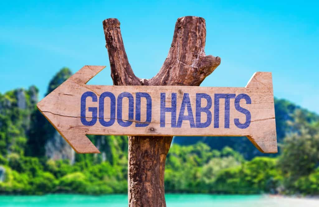good-habits-arrow-sign
