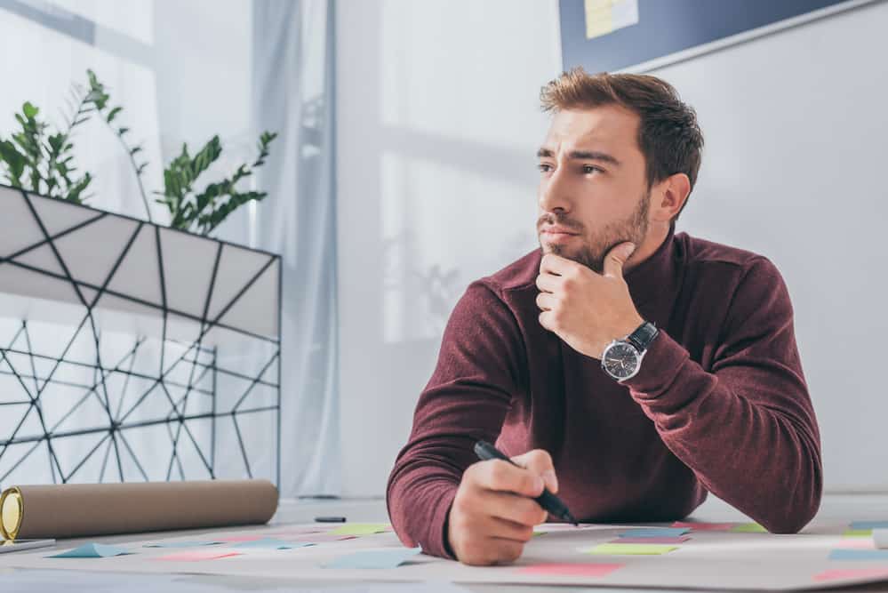 man-planning-in-deep-thought