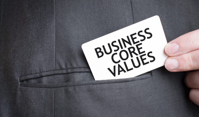 card-with-business-core-values-text-in-pocket-of-businessman