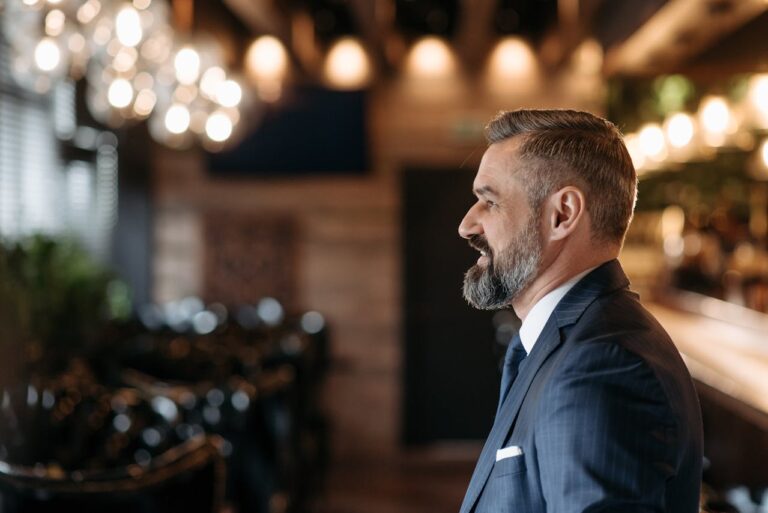 man in suit and tie